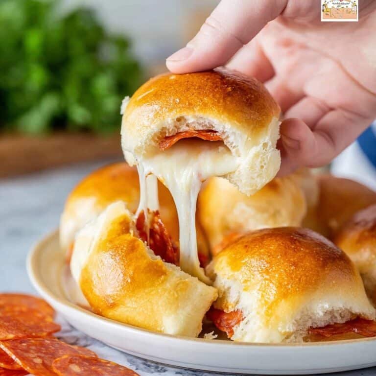 Pepperoni Rolls with Mozzarella and Italian Seasoning Recipe