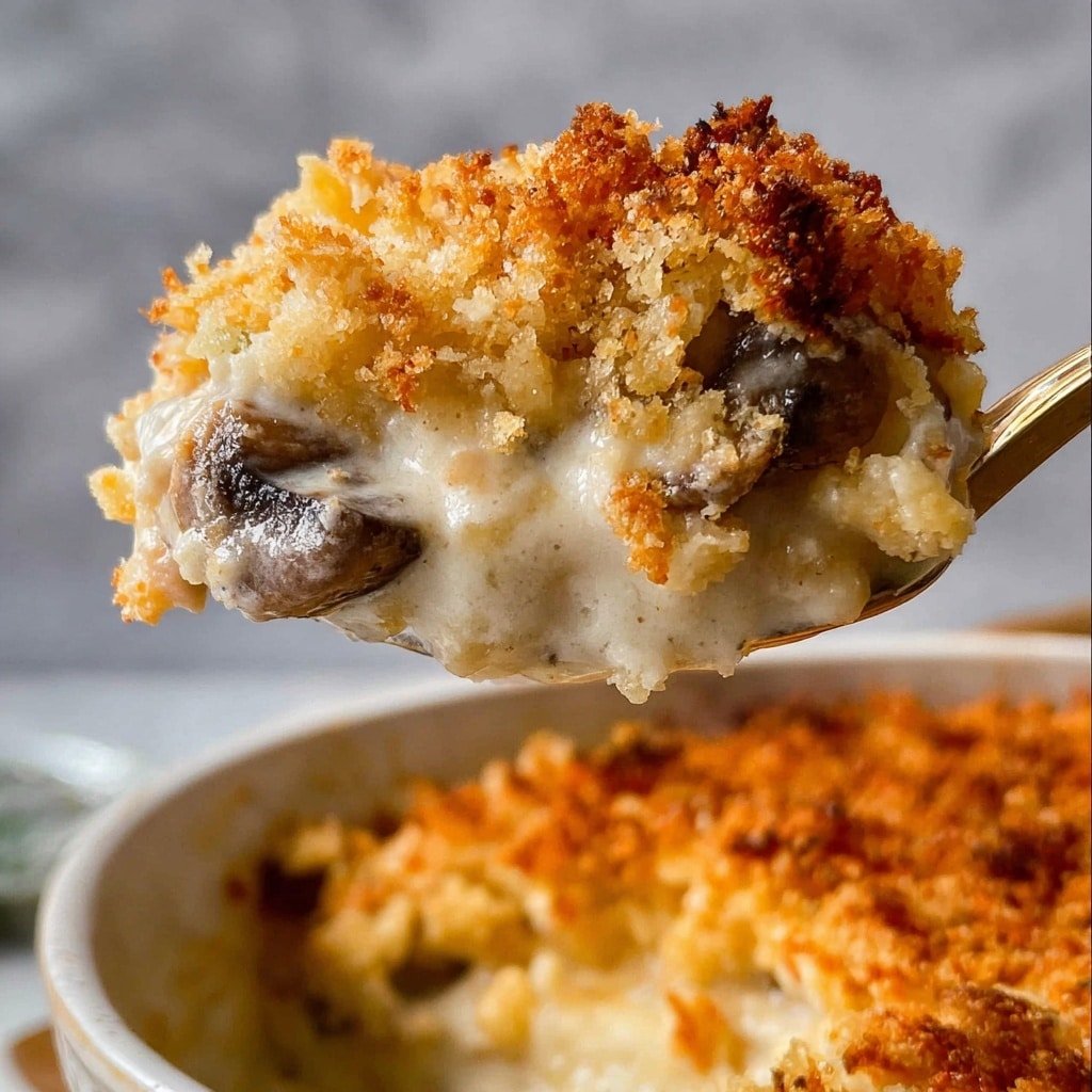 Coquilles Saint-Jacques: French Scallops with Mushroom Béchamel and Cheesy Crust Recipe - Recipe Image