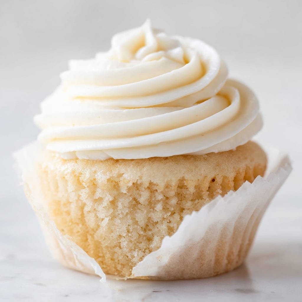 Elegant White Cupcakes Recipe