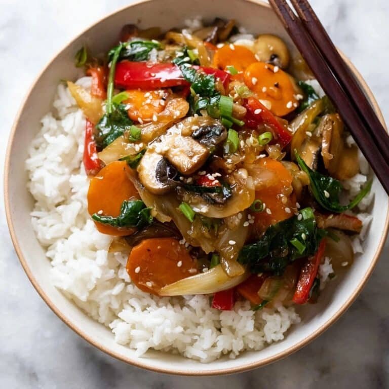 Saucy Vegetable Stir Fry Recipe