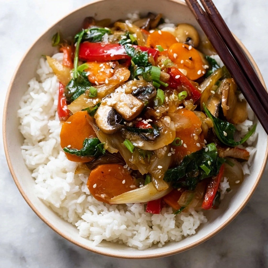 Saucy Vegetable Stir Fry Recipe