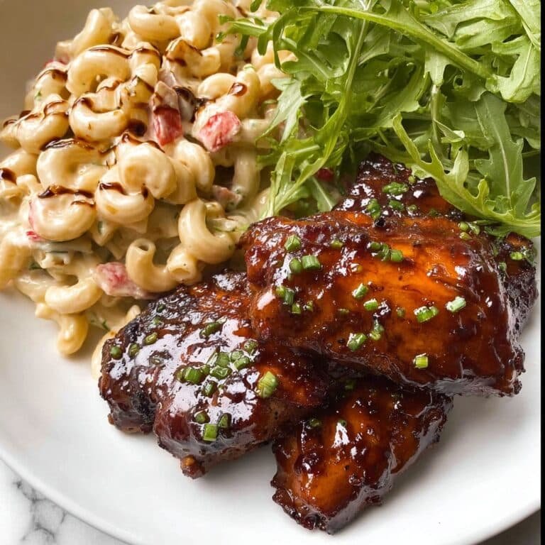 Sticky Grilled Chicken with Savory-Sweet Marinade Recipe