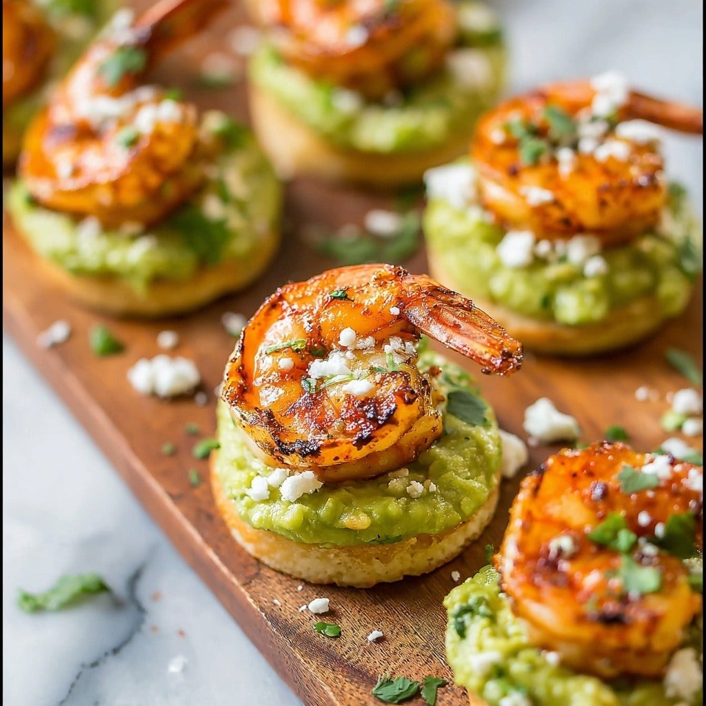Spicy Shrimp Guacamole Bites Recipe - Recipe Image