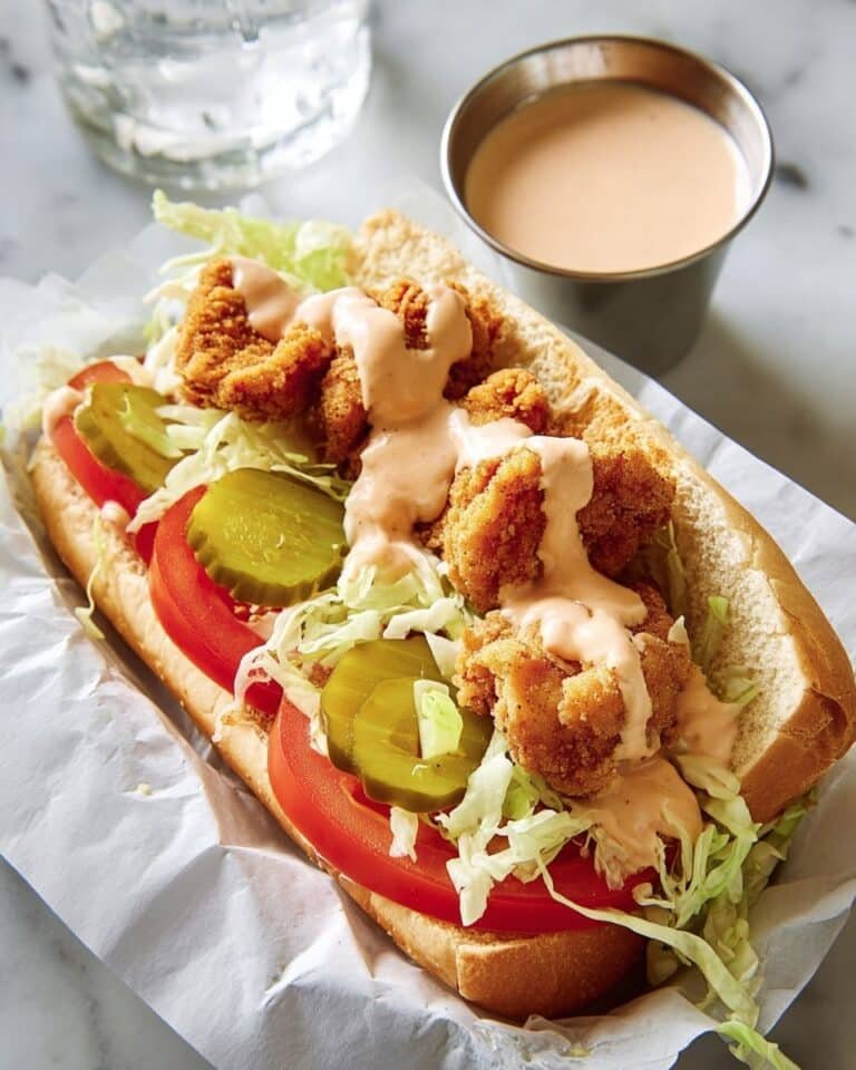 Crispy Louisiana-Style Chicken Po’Boys Recipe