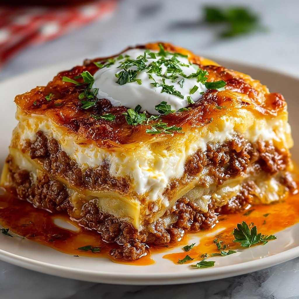 Stuffed Cabbage Roll Casserole Recipe - Recipe Image