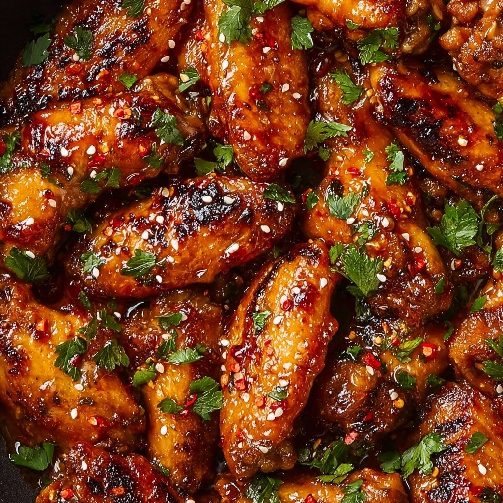 Sweet and Spicy Chicken Wings Recipe