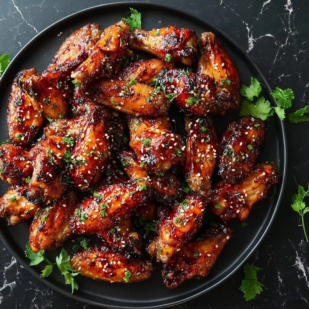 Sweet and Spicy Chicken Wings Recipe - Recipe Image