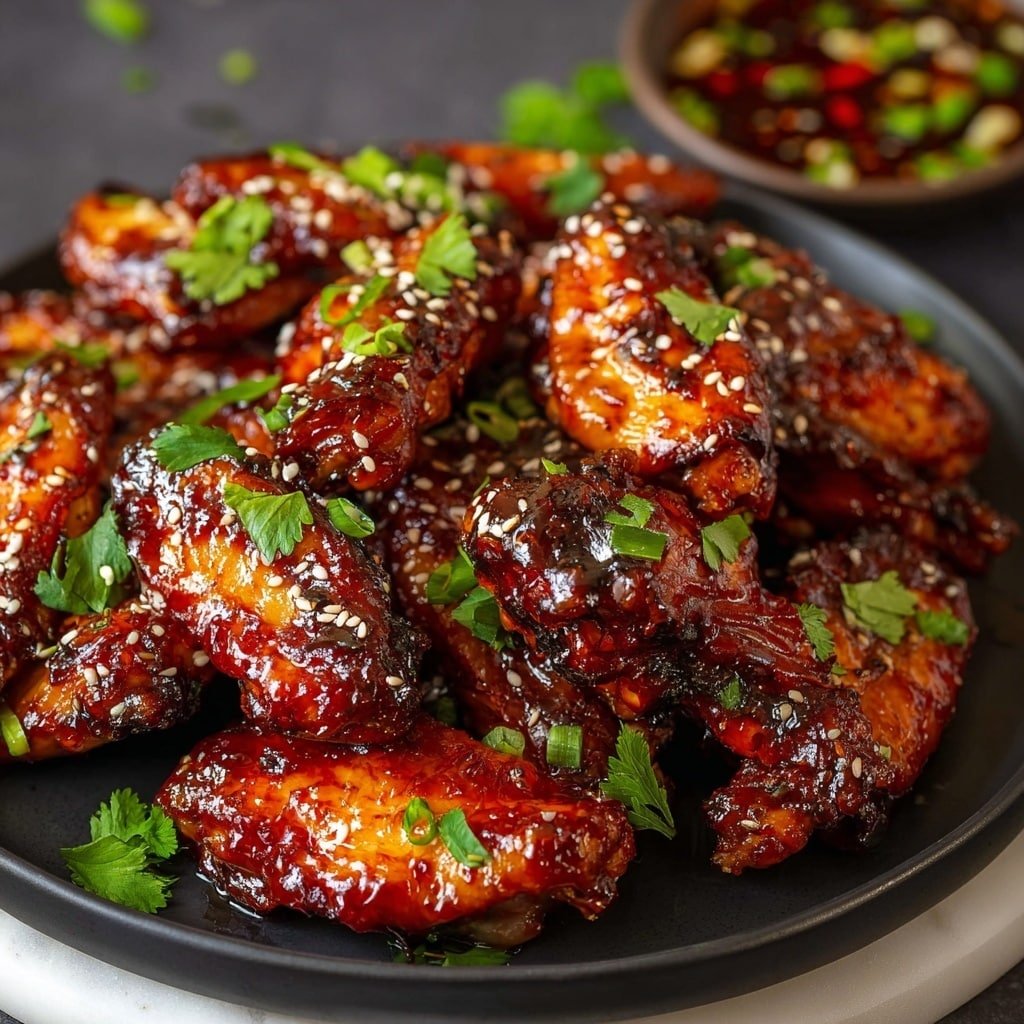 Sweet and Spicy Chicken Wings Recipe - Recipe Image