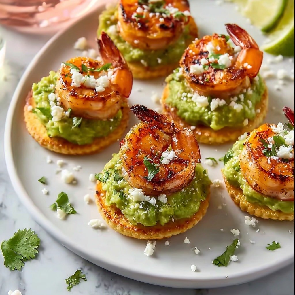 Spicy Shrimp Guacamole Bites Recipe - Recipe Image
