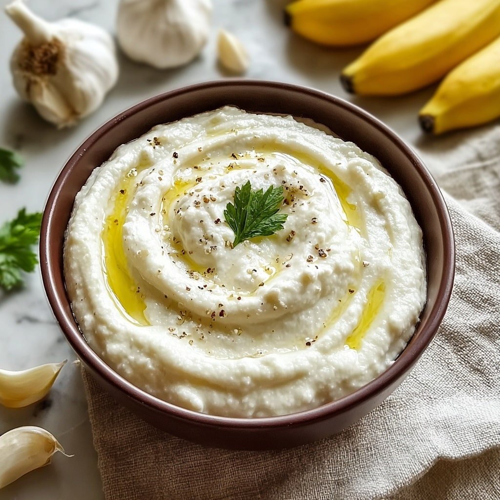 Creamy Lebanese Garlic Sauce (Toum) Recipe - Recipe Image